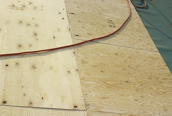 下地を貼っていきます